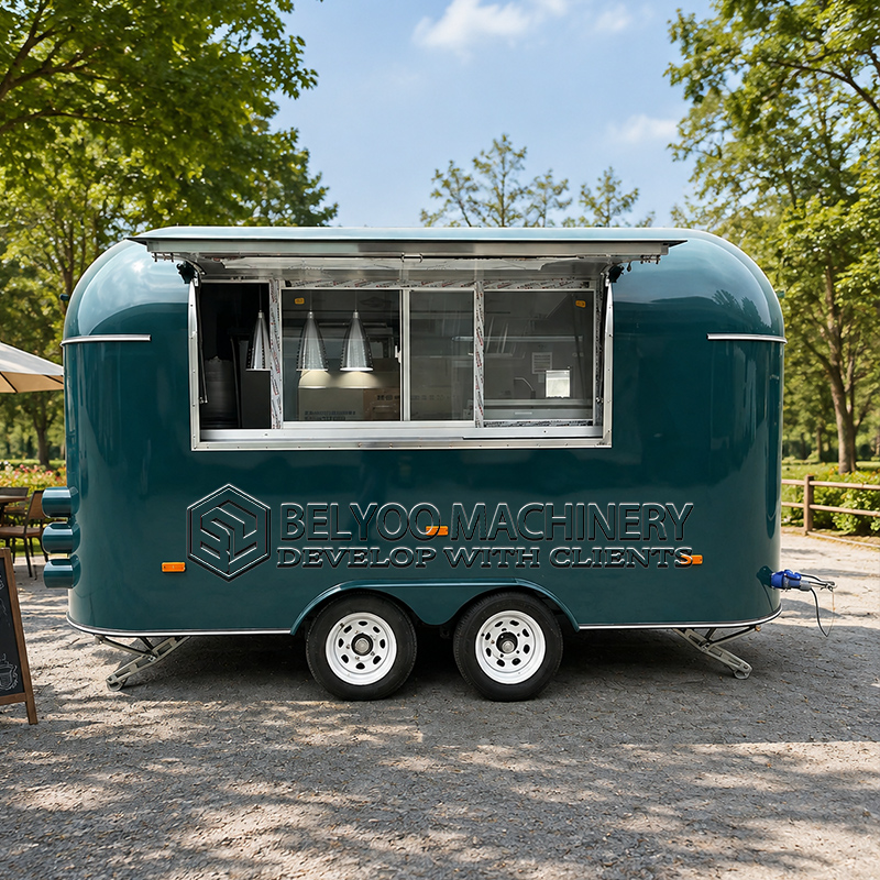 Belyoo Commercial Food Trailer - огляд і ціна Coffee Equipment Usa