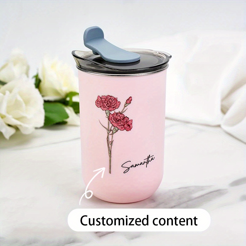 Personalized Birth Flower Coff - огляд і ціна Coffee Equipment Usa