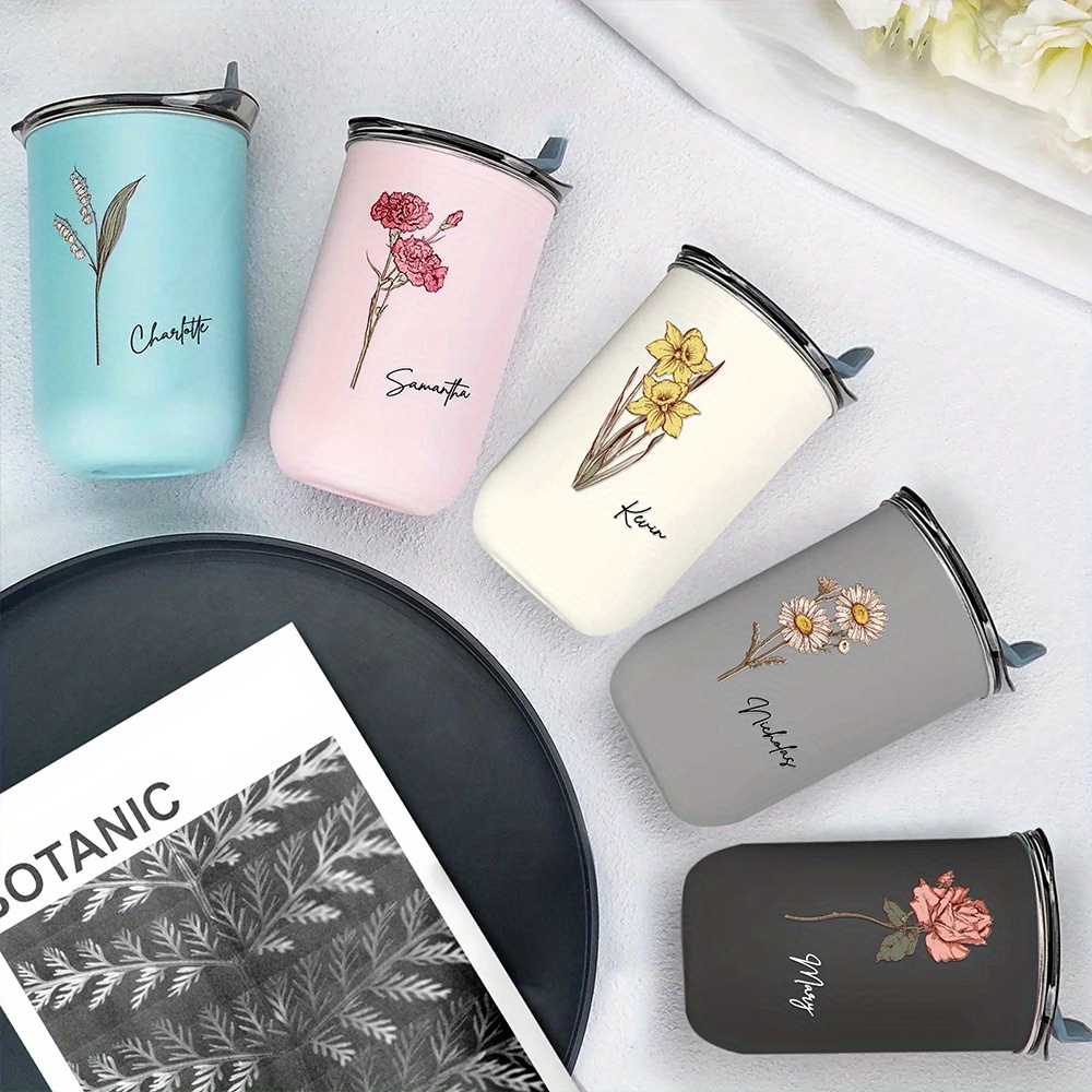 Personalized Birth Flower Coff - огляд і ціна Coffee Equipment Usa