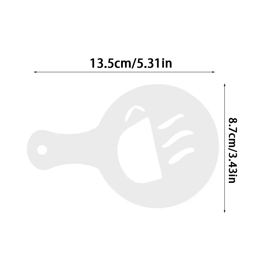 16pcs Coffee Latte Art Stencil - огляд і ціна Coffee Shop Equipment