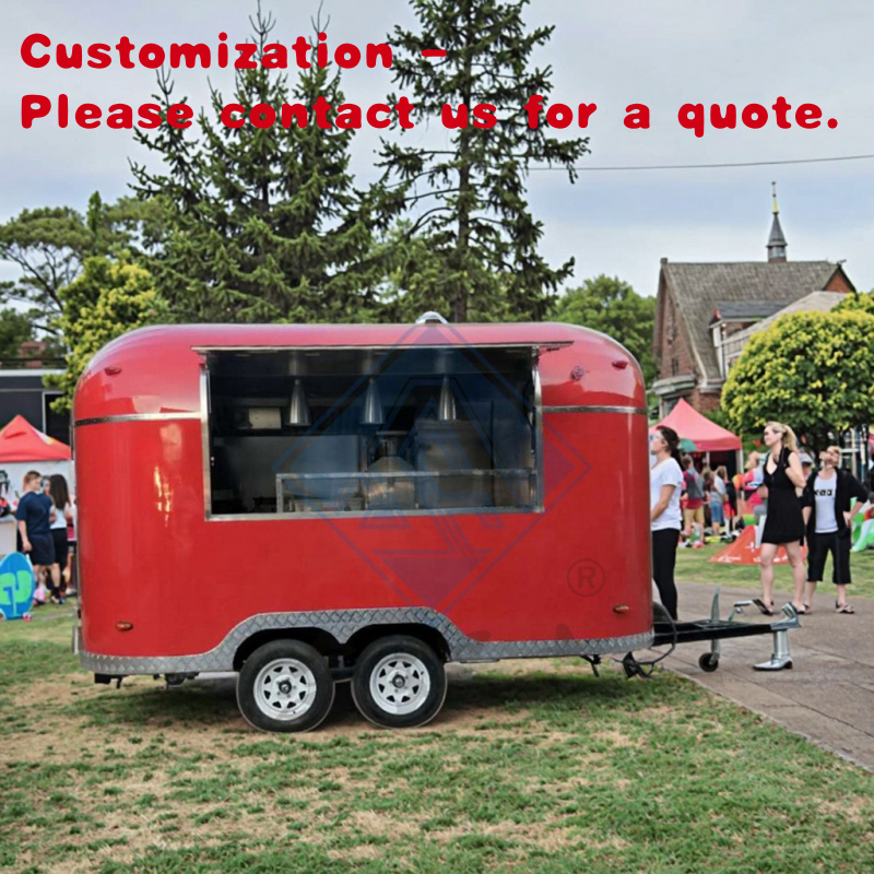 custom.Large Food Trailer Full - огляд і ціна Coffee Shop Equipment