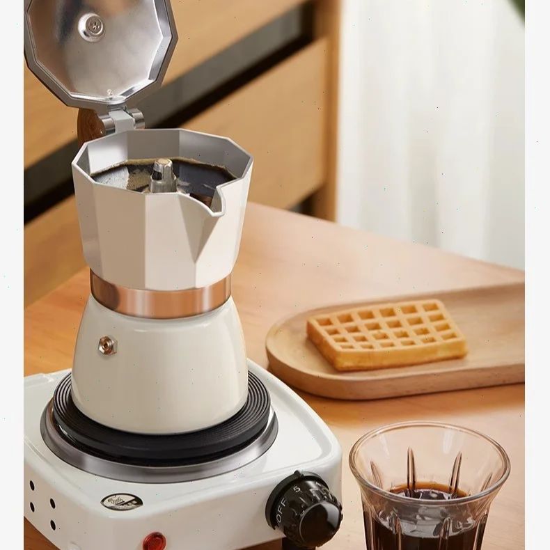 Round-bottomed Moka Pot Single - огляд і ціна Coffee Equipment Usa